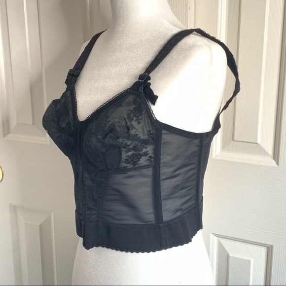 1960s Charmode Lace Corset Bustier - Picture 11 of 13